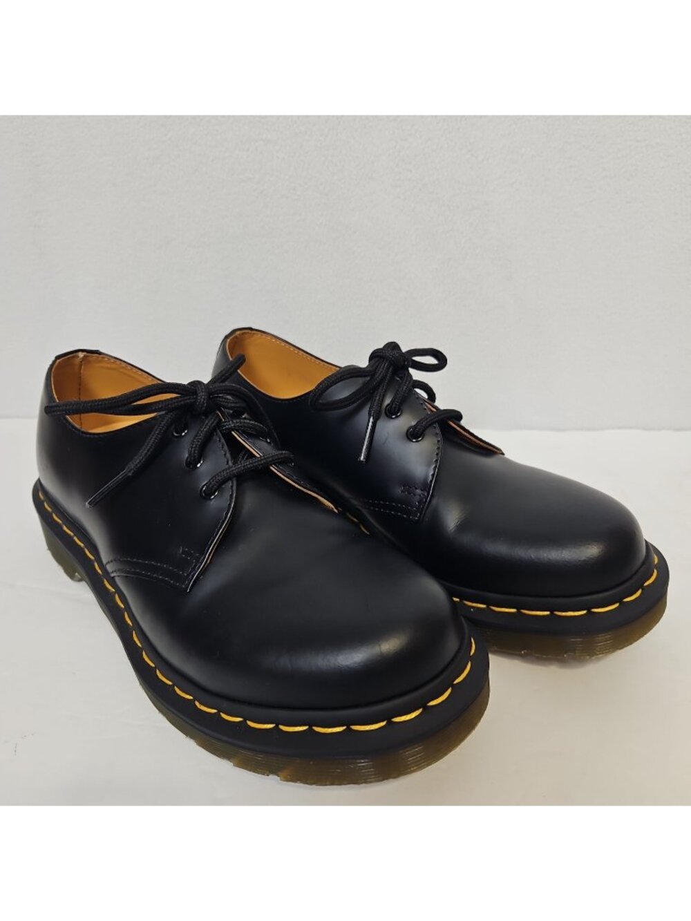Doc Martens Dr Martens 1461 Smooth Leather Oxford Shoes Womens Sz 7 US Black New